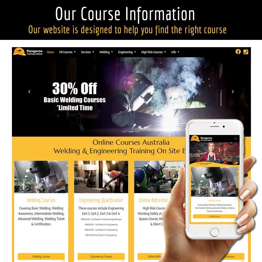 Kangaroo Training Institue's Website